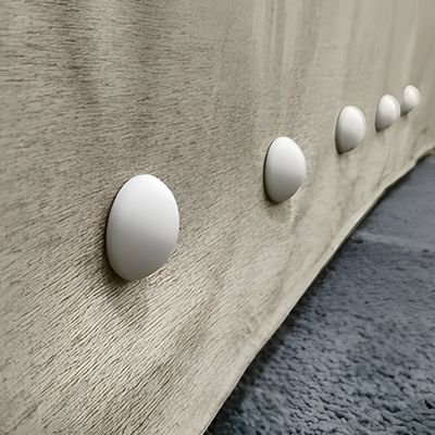 Pesi per tende da doccia in silicone magnetica di grado magnetoferrite per rivestimenti impermeabili