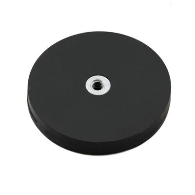 Magnete di pentola rivestito con gomma di neodimio con filo interno M4