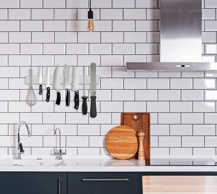 80C Magnetic Knife Rack Accessoio da cucina in acciaio inossidabile per lo stoccaggio resistente alla ruggine