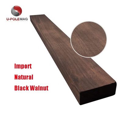 Porta coltelli magnetici in legno di bambù ecologico per lo stoccaggio di coltelli di cucina eleganti
