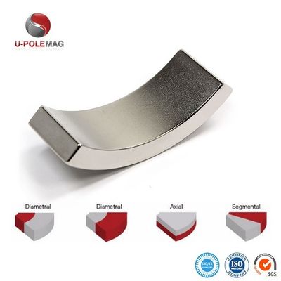 ± 1% Tolleranza Magnete ad anello di neodimio permanente per macchine a velocità competitiva