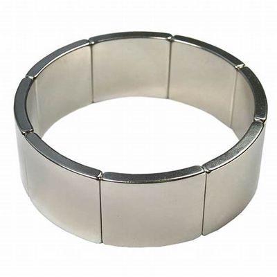Magnete al neodimio di grado forte N35-N52 M.H.SH.UH.EH.AH N55 per generatore Argento brillante