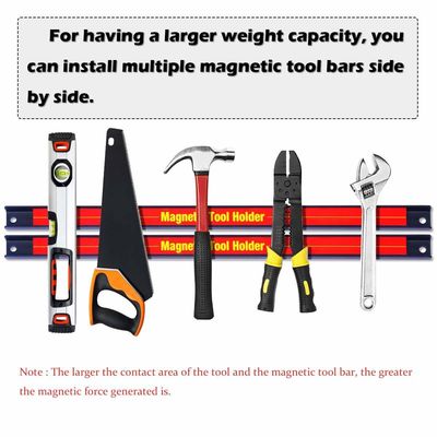 Aggiornare la vostra organizzazione utensile con 12" Magnetic Tool Holder Strip e Ferrite Magnet