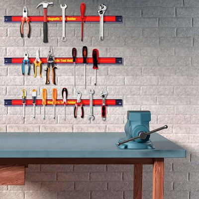 Aggiornare la vostra organizzazione utensile con 12" Magnetic Tool Holder Strip e Ferrite Magnet