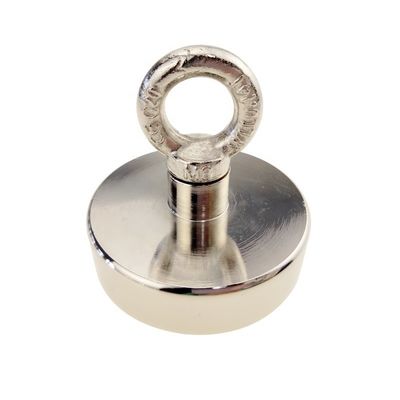 NeFeB Fe37 550 libbre Pesca con magneti forti con filo e foro a vite M10 POTN08-75