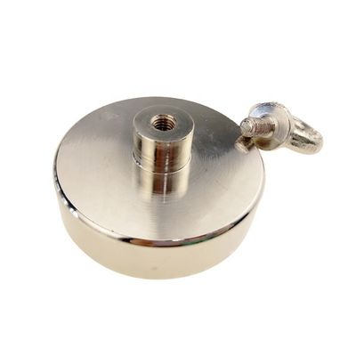 NeFeB Fe37 550 libbre Pesca con magneti forti con filo e foro a vite M10 POTN08-75