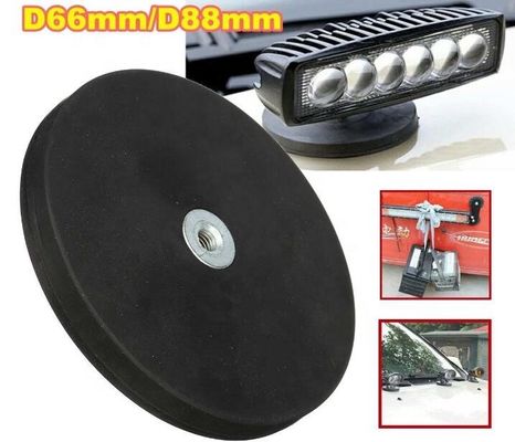 Magnete per pentole rivestito di gomma M6 M8 per applicazioni pesanti