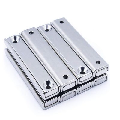 65 LB Potenza di tenuta Ndfeb Magnete industriale con sistema di precisione /- 0,05 mm Grado NdFeB