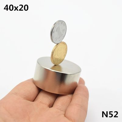 Magnete a moto di forza super forte 40x20 mm Magnete a disco di neodimio con tolleranza ±1 mm