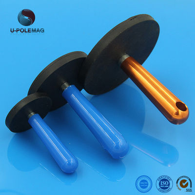 Magnete industriale Magneto a pentola ricoperto di gomma potente con attraente forza magnetica