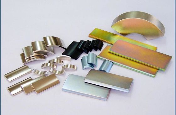 Volante industriale N35 Magnete ad arco di neodimio per la generazione e l'efficienza di energia elettrica