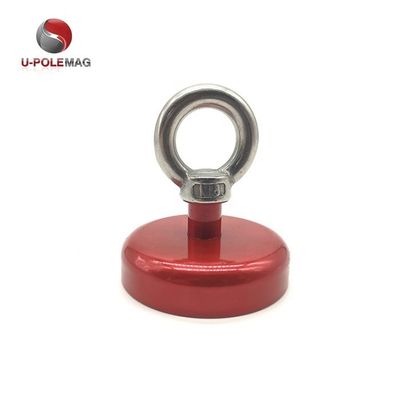 Magnete al neodimio Magnete a pentola decorativo con gancio D10mm-75mm e potente gancio magnetico