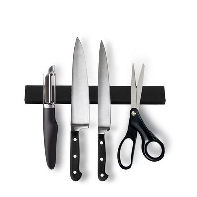Migliora la tua cucina con il nostro porta coltelli magnetici in acciaio inossidabile / gomma sostenibile