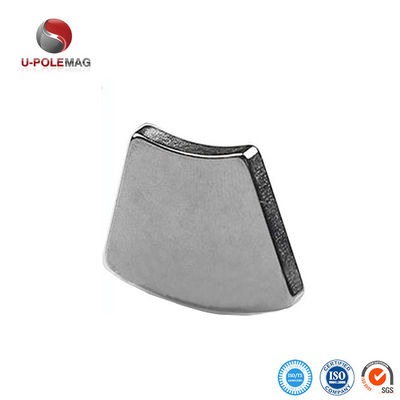 Magnete di neodimio a settorato N42 rivestito in Ni-Cu-Ni per motore a magnete permanente professionale