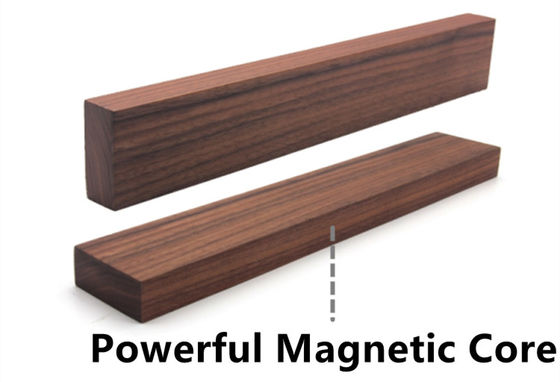 Pratico utensile da cucina porta coltello magnetico a noce con funzionalità multiuso
