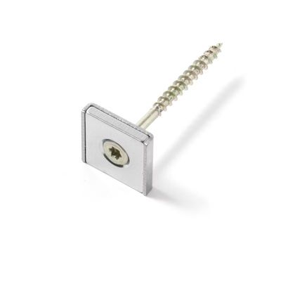 NdFeb Block Magnet Steel Channel POT con 1 buco anti-mercato per la lavorazione industriale