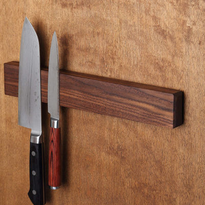 Coltello da 16 pollici a grano di noce a striscia magnetica opzionale taglia 14 pollici per scuola di cucina
