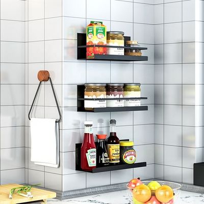 Dimensioni personalizzate Magnetico adsorbente spice scaffale per cucina bagno lavatrice