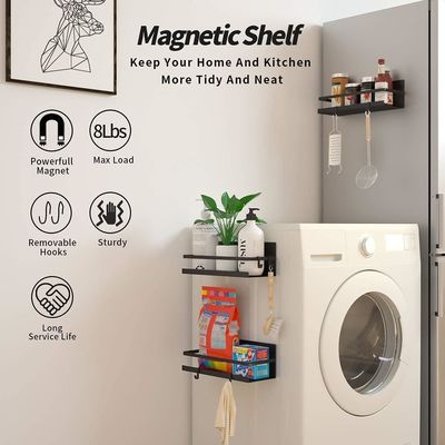 Rack di spezie magnetiche personalizzato per bevande in organizzatore di risparmio di spazio frigorifero
