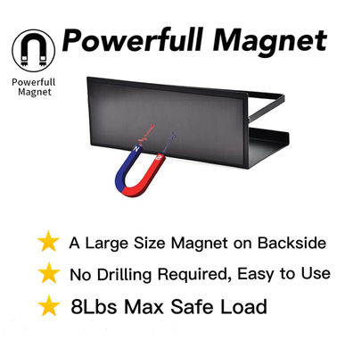 Rack di spezie magnetiche personalizzato per bevande in organizzatore di risparmio di spazio frigorifero