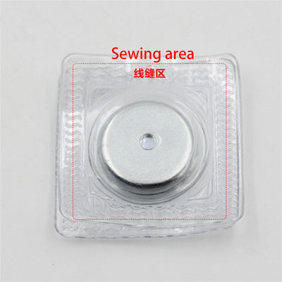 Esempio di PVC rivestito con cucitura impermeabile in magneto al neodimio monopolare per impermeabile D25x3mm