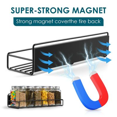 Disegno funzionale stacca di spezie magnetiche a due strati per frigorifero