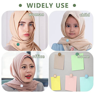50 pezzi A4 senza magnete Hijab Magneti più forti Magneti per abbigliamento femminile