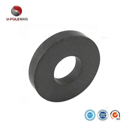 Magnete a anello di ferrite permanente con tolleranza di precisione di /-0,05 mm Diametro esterno 120 mm