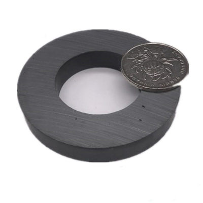 ±0,05 mm Tolleranza D200x110x20 mm C8 Ferrite Ring Magnet per il servizio di elaborazione di altoparlanti