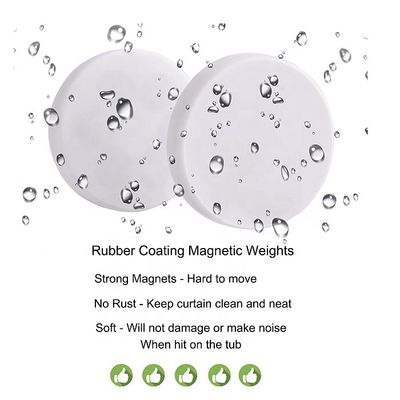 Magnete industriale riutilizzabile per tende da doccia Pesi con forte clip magnetico