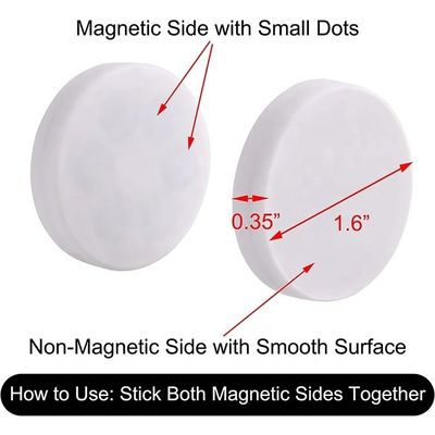 Magnete industriale riutilizzabile per tende da doccia Pesi con forte clip magnetico