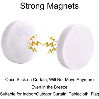 Magnete industriale riutilizzabile per tende da doccia Pesi con forte clip magnetico