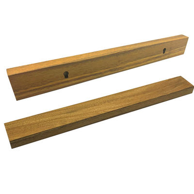 Reggiseno a strisce magnetico in legno di acacia per lo stoccaggio di coltelli da cucina eleganti e pratici