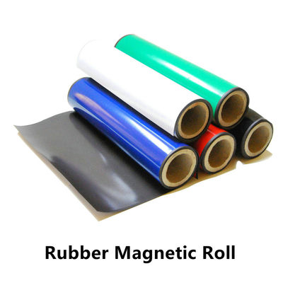 Nastro magnetico di gomma flessibile di grado diretto/rollo/foglio personalizzato con rivestimento adesivo 3M
