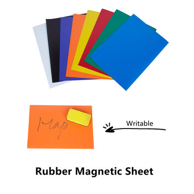Nastro magnetico di gomma flessibile di grado diretto/rollo/foglio personalizzato con rivestimento adesivo 3M