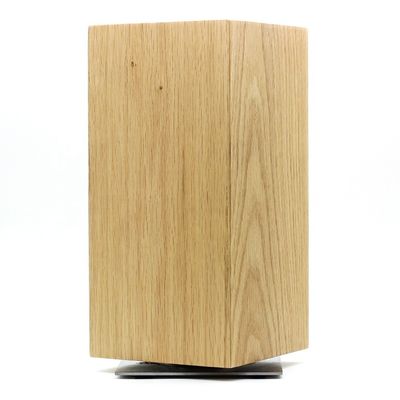 Sostenibile 300x150x150mm 4 lati coltello magnetico blocco 360 porta coltello in legno rotabile