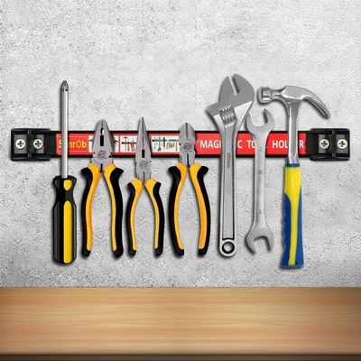 18 pollici Magnetic Tool Bar Set A3 Ferrite Magnet Material per il magazzino organizzato