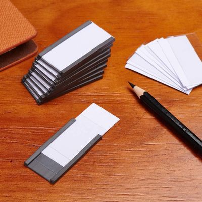 Disegno funzionale Portatori di etichette a canale a profilo C magnetici per scaffalature e scaffalature metalliche