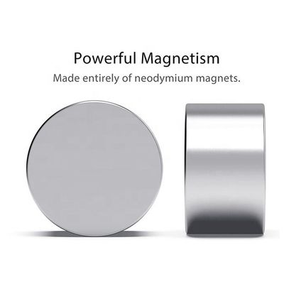 Magnete rotondo di grande potenza con rivestimento in nichel Magneti di neodimio permanente