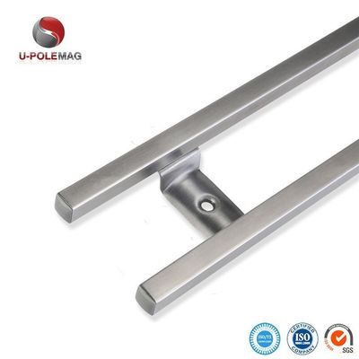 304 in acciaio inossidabile Magnetic Knife Bar Rack con 6 ganci e magneto di ferrite tipo 10 pollici