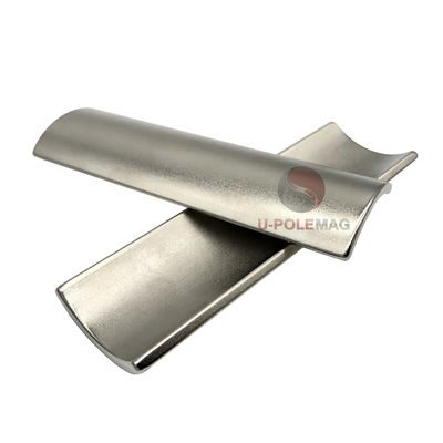 Segmento di magnete di neodimio curvo ad alta temperatura per la forma di arco del motore/generatore industriale