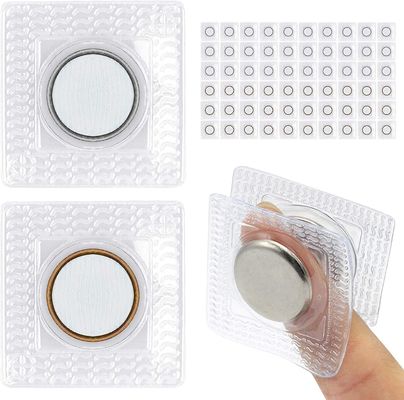 Casella di cucitura nascosta Snap magnetica Chiusure magnetiche forti bottoni di fissaggio per le scatole in PVC