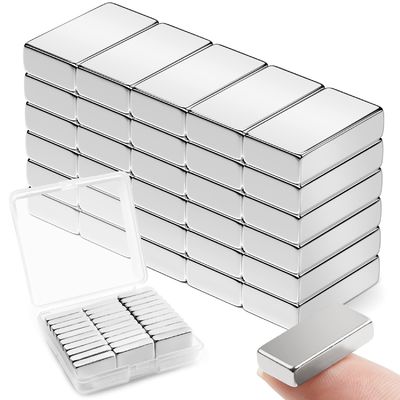 Magneti al neodimio a blocco forte personalizzati 20 mm X 10 mm X 2 mm Magneto con tolleranza ± 1%