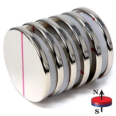 Tolleranza di precisione di /-0,1mm N38 doppio lato Neodimio Magnete disco per imballaggio scatola regalo