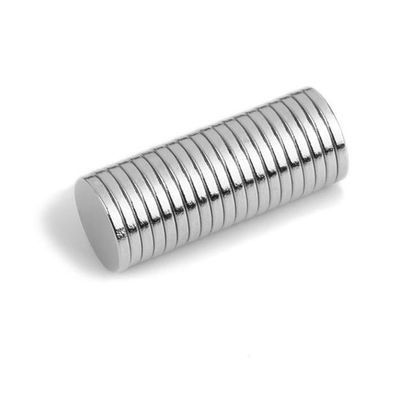 20 anni Magnete a disco di neodimio personalizzato 10 mm x 2 mm per applicazioni ad alta temperatura