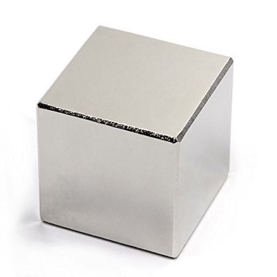 Magnete industriale N52 Magnete al neodimio 1" Cubo con servizio di taglio da magnete NdFeB