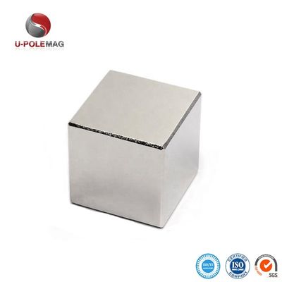 1'' Magnete a blocco di neodimio N52 forte a nichel industriale permanente con tolleranza ±0,1 mm
