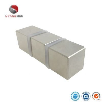 1'' Magnete a blocco di neodimio N52 forte a nichel industriale permanente con tolleranza ±0,1 mm