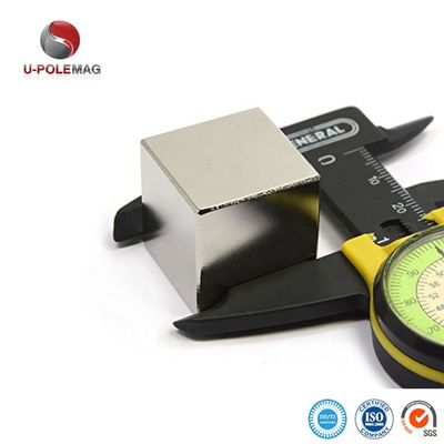 1'' Magnete a blocco di neodimio N52 forte a nichel industriale permanente con tolleranza ±0,1 mm