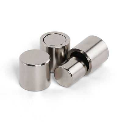 Forma del magnete a disco Magneto di neodimio su misura Mu Metal Shield per prestazioni superiori